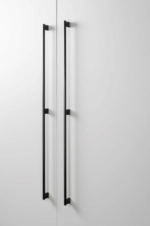 Mâner lung Viefe Point, negru periat, 996 mm (interax 960 mm) - imagine 3