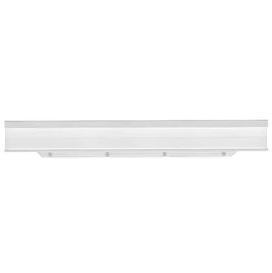 Mâner lung Viefe Six, alb mat texturat, 697 mm