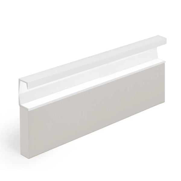 Mâner lung Viefe Six, alb mat texturat, 697 mm - imagine 5