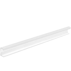 Mâner lung Viefe Six, alb mat texturat, 697 mm