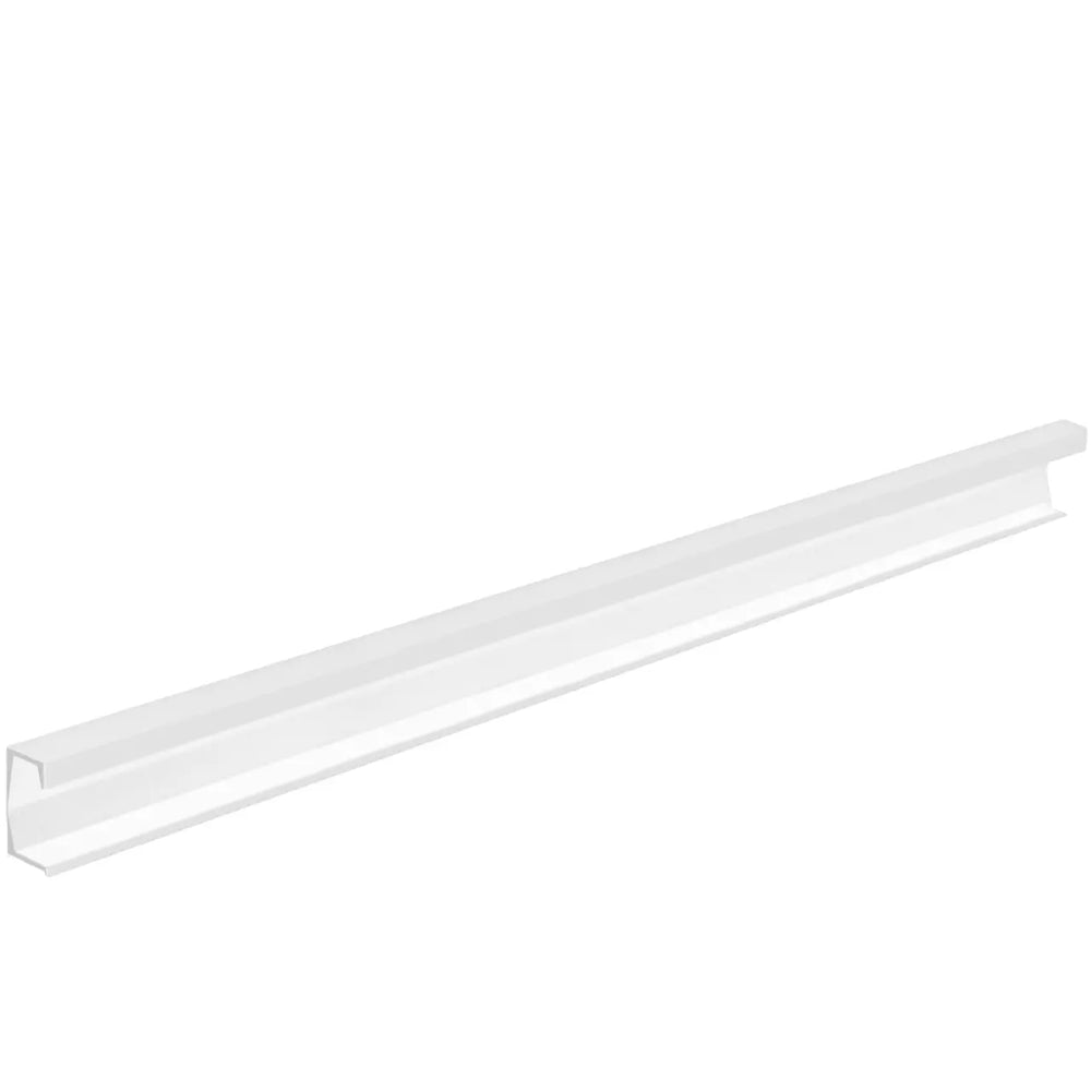 Mâner lung Viefe Six, alb mat texturat, 797 mm
