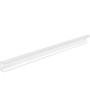 Mâner lung Viefe Six, alb mat texturat, 797 mm