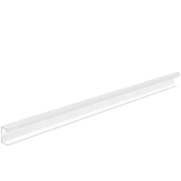 Mâner lung Viefe Six, alb mat texturat, 897 mm