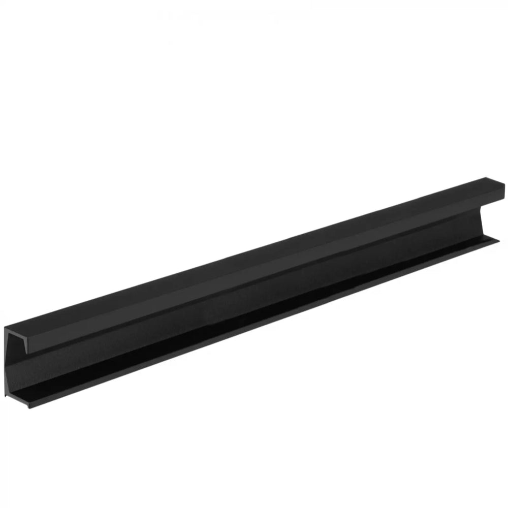 Mâner lung Viefe Six, negru lava texturat, 597 mm