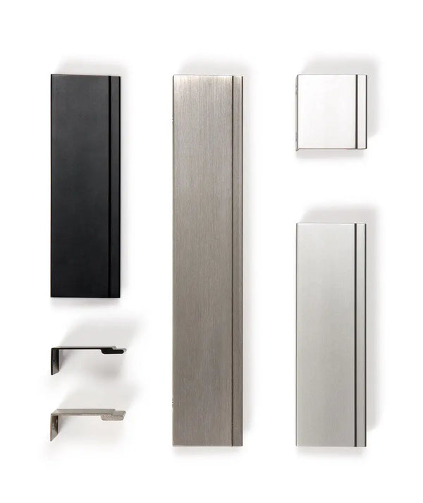 Mâner lung Viefe Stratt, negru mat, 1100 mm - imagine 4