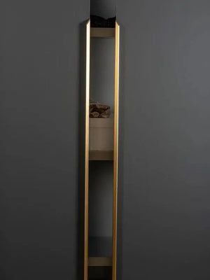 Mâner lung Viefe Vann, alamă shadow periată, 1200 mm - imagine 5