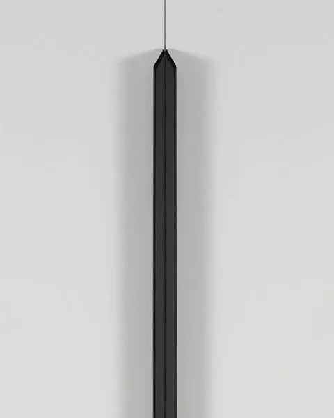 Mâner lung Viefe Vann, negru mat, 1200 mm - imagine 3