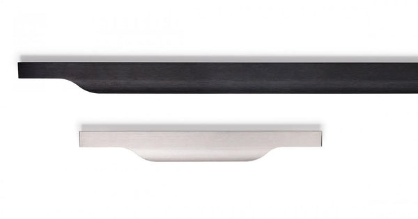 Mâner lung Viefe Vector, negru periat, 1197 mm