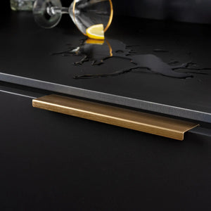 Mâner lung Viefe Way, alamă shadow periată, 1100 mm - imagine 2