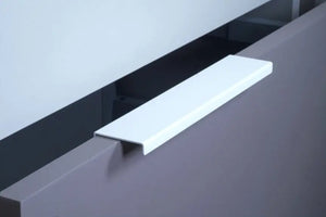 Mâner lung Viefe Way, alb mat, 1100 mm - imagine 3