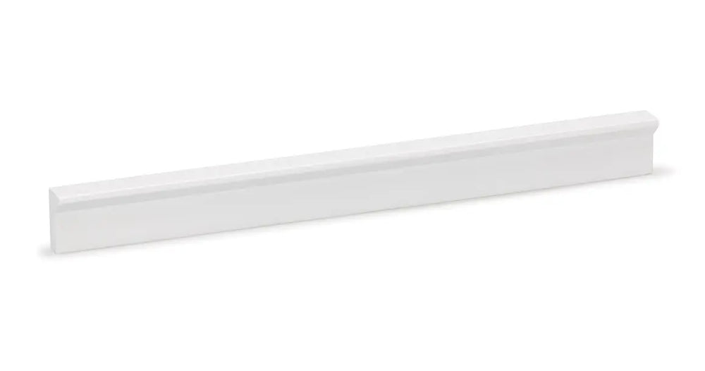 Mâner mobilier Viefe Angle, alb mat, 300 mm (interax 192 mm)
