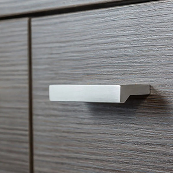 Mâner mobilier Viefe Angle, anodizat mat, 190 mm (interax 160 mm)