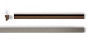 Mâner mobilier Viefe Angle, maro metalizat, 200 mm - imagine 2