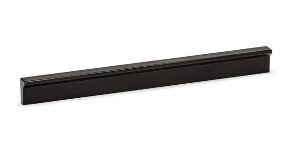 Mâner mobilier Viefe Angle, negru mat, 100 mm (interax 64 mm)