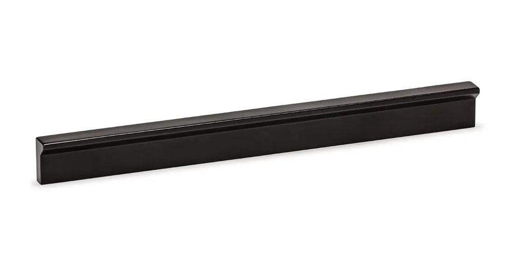 Mâner mobilier Viefe Angle, negru mat, 300 mm (interax 192 mm)
