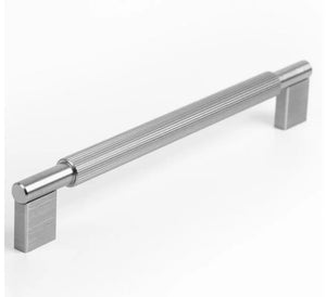 Mâner mobilier Viefe Arpa, oțel inoxidabil, 214 mm (interax 192 mm)