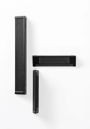 Mâner mobilier Viefe Backk, negru texturat, 212 mm - imagine 4