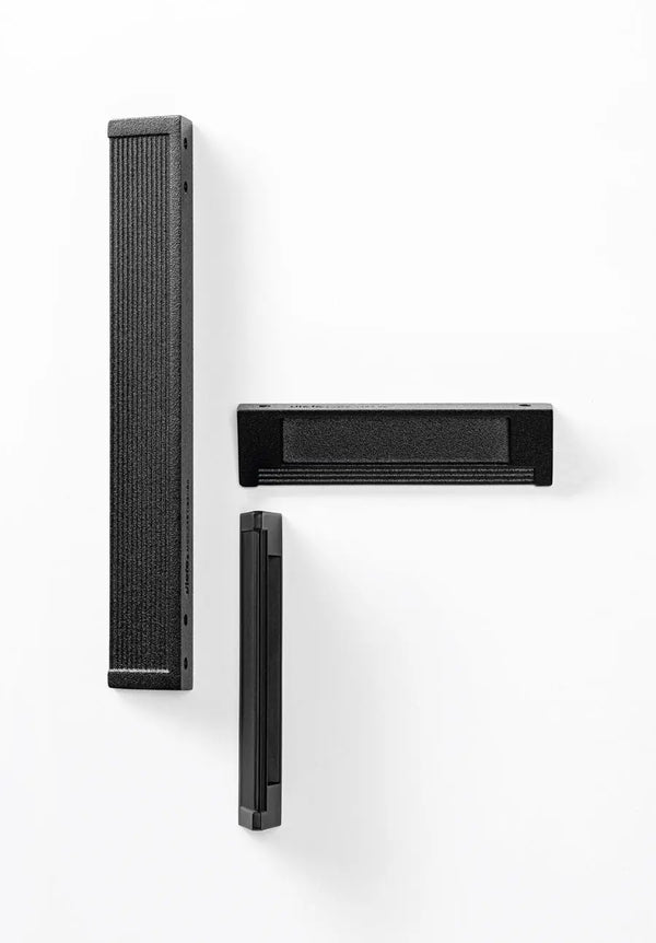 Mâner mobilier Viefe Backk, negru texturat, 212 mm - imagine 4