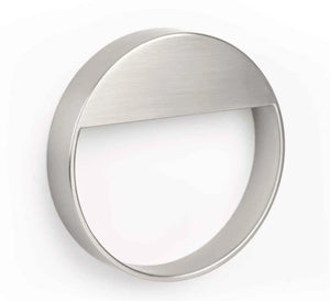 Mâner mobilier Viefe Bau, nichel periat, Ø 90 mm (interax 64 mm)
