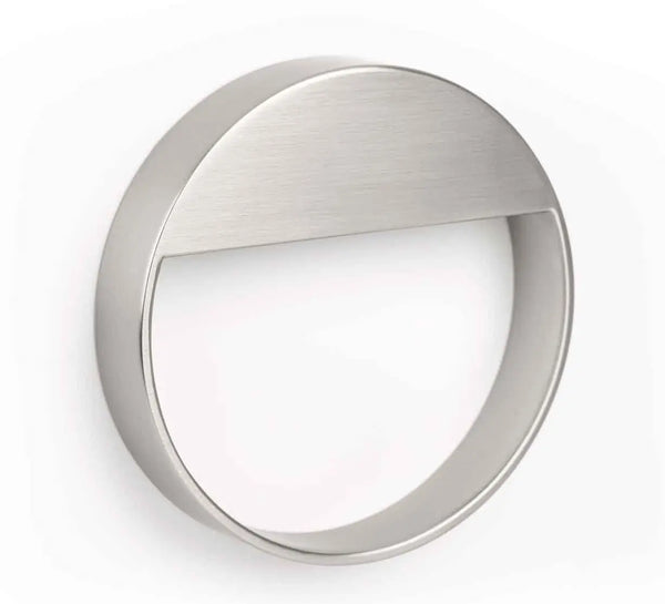 Mâner mobilier Viefe Bau, nichel periat, Ø 90 mm (interax 64 mm)