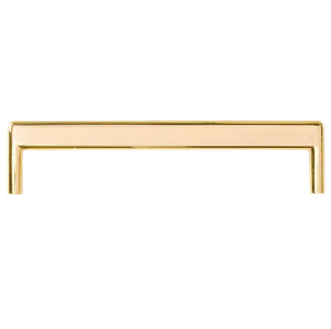 Mâner mobilier Viefe Beam, alamă lustruită, 168 mm (interax 160 mm)