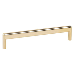 Mâner mobilier Viefe Beam, alamă lustruită, 168 mm (interax 160 mm)