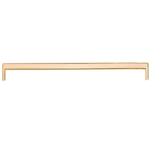 Mâner mobilier Viefe Beam, alamă lustruită, 328 mm (interax 320 mm)