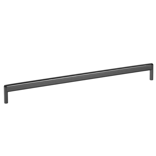 Mâner mobilier Viefe Beam, negru titan lustruit, 328 mm (interax 320 mm)
