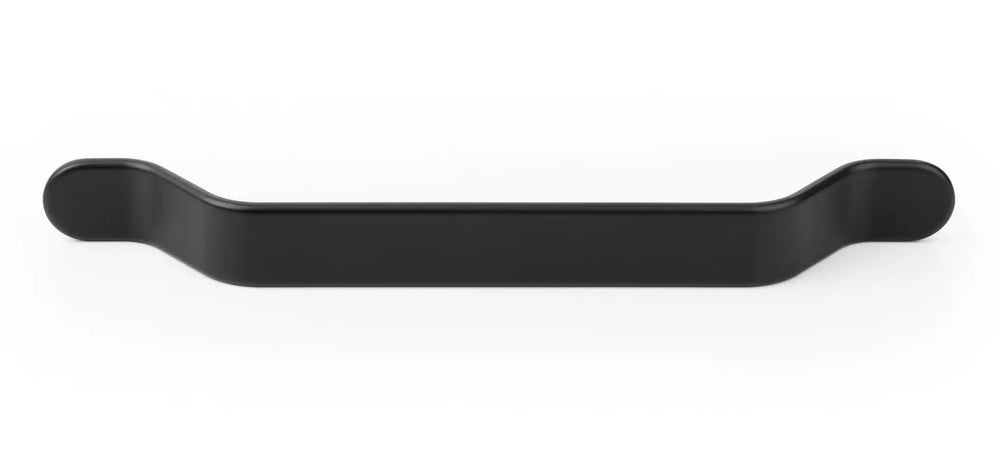 Mâner mobilier Viefe Belt, negru mat, 221,3 mm (interax 160 mm)