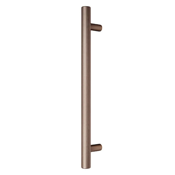 Mâner mobilier Viefe Boto Big, bronz periat, 418 mm (interax 320 mm)