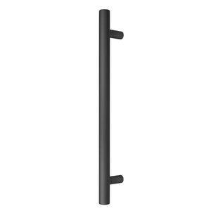 Mâner mobilier Viefe Boto Big, negru periat, 418 mm (interax 320 mm)