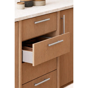 Mâner mobilier Viefe Boto, oțel inoxidabil, 386 mm (interax 320 mm) - imagine 4