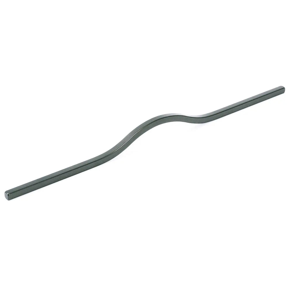 Mâner mobilier Viefe Brave, gri metalizat, 400 mm (interax 320 mm)
