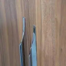 Mâner mobilier Viefe Brikk, crom lucios, 390 mm - imagine 2
