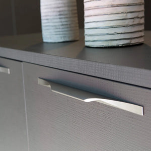 Mâner mobilier Viefe Brikk, oțel inoxidabil, 290 mm (interax 160 mm)