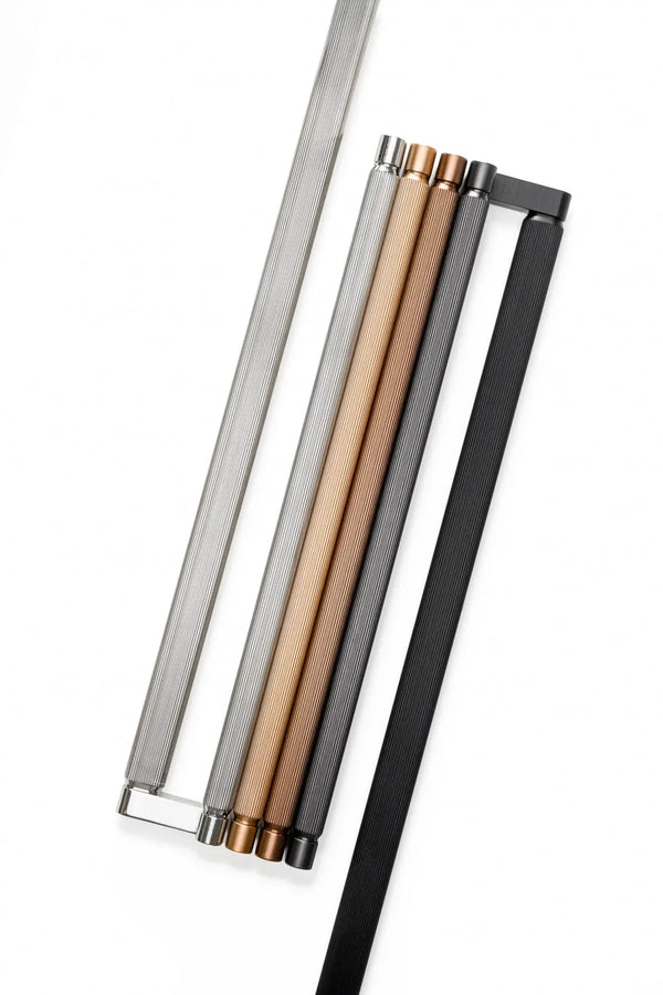 Mâner mobilier Viefe Brooklyn Big, bronz periat, 466 mm (interax 448 mm) - imagine 5