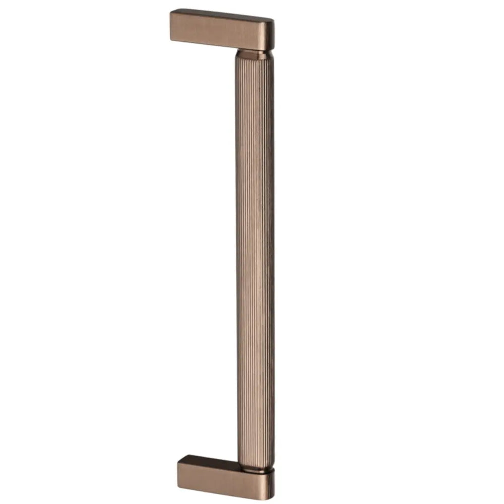Mâner mobilier Viefe Brooklyn Big, bronz periat, 466 mm (interax 448 mm)