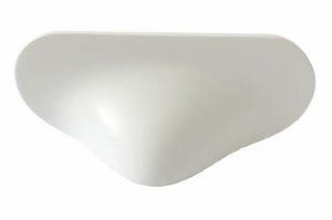 Mâner mobilier Viefe Cala, alb mat, 80 mm (interax 16 mm)