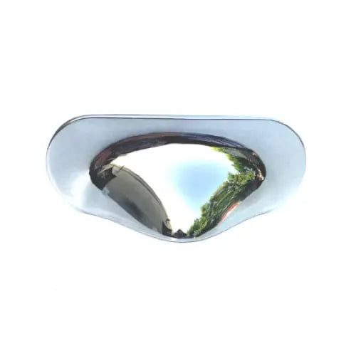 Mâner mobilier Viefe Cala, crom lucios, 80 mm (interax 16 mm) - imagine 2