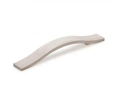 Mâner mobilier Viefe Calin, alb periat, 240 mm (interax 160 mm)