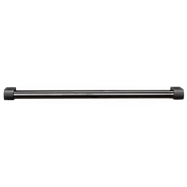 Mâner mobilier Viefe Casey, negru lava texturat și negru titan lustruit, 339 mm (interax 320 mm)