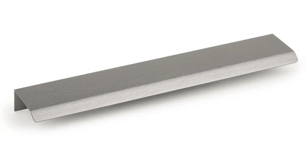 Mâner mobilier Viefe Cruve, gri periat, 200 mm (interax 128 mm)