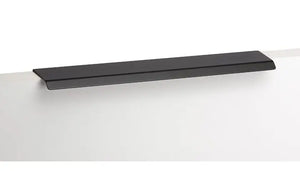 Mâner mobilier Viefe Cruve, negru mat, 200 mm (interax 128 mm)