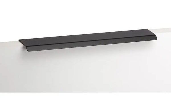 Mâner mobilier Viefe Cruve, negru mat, 200 mm (interax 128 mm)