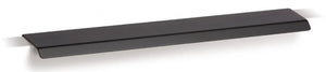 Mâner mobilier Viefe Cruve, negru mat, 200 mm (interax 128 mm)