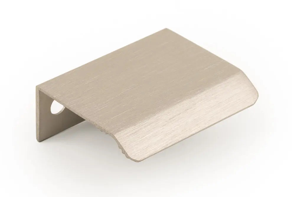 Mâner mobilier Viefe Cruve, oțel inoxidabil, 45 mm (interax 32 mm)