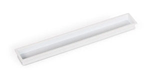 Mâner mobilier Viefe Cubic, alb mat, 160 mm