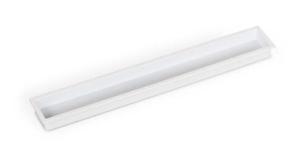 Mâner mobilier Viefe Cubic, alb mat, 160 mm