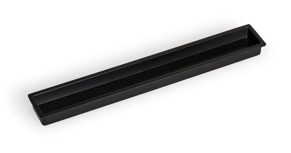 Mâner mobilier Viefe Cubic, negru mat, 160 mm