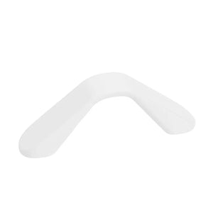 Mâner mobilier Viefe Dropp, alb mat, 84 mm (interax 64 mm)